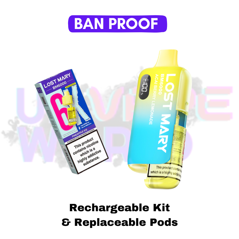 Miami Mint Lost Mary 6K Puff Pod Kit - Only £10.99 - Image 2
