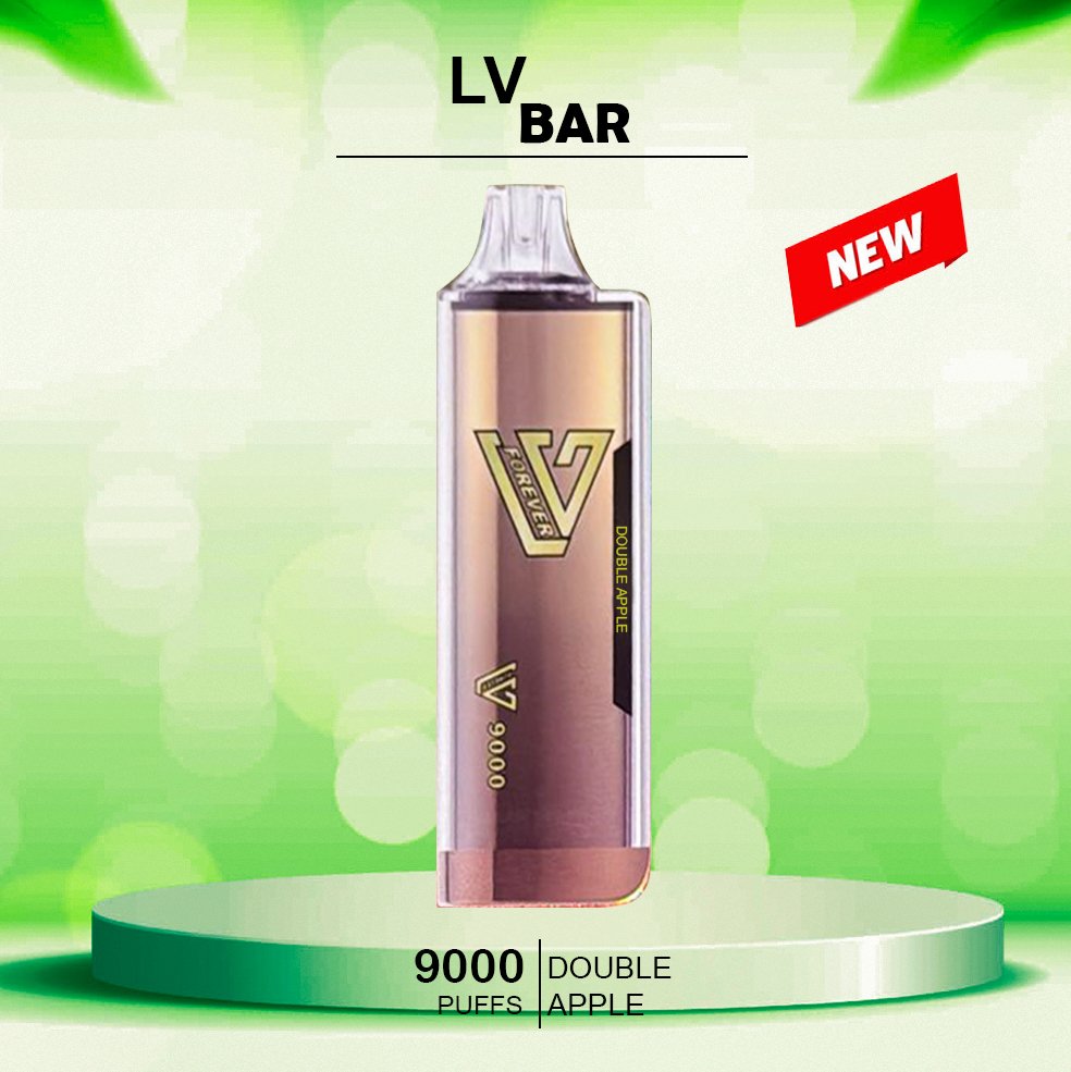 LV BAR DOUBLE APPLE – 9000 PUFFS