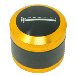 Infyniti Convex 50mm 4-Piece Grinder - Gold