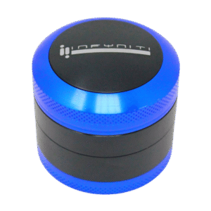 Infyniti Convex 50mm 4-Piece Grinder - Blue