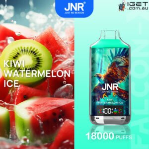 JNR FALCON -X   KIWI WATERMELON ICE – 18000 PUFFS
