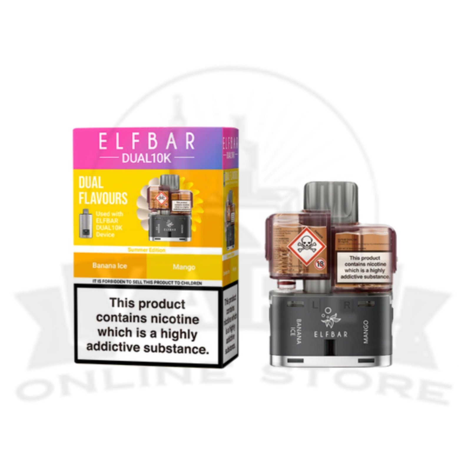 elf bar dual 10k puffs disposable pod kit | must try vape