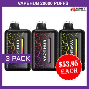 VAPEHUB 20000 PUFFS – 3 PACK