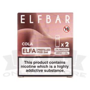 Cola Elfa Pre-filled Pods By Elf Bar