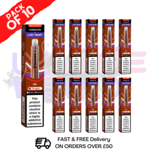 Cola Lost Mary Crystal Pro 600 KITS Box Of 10