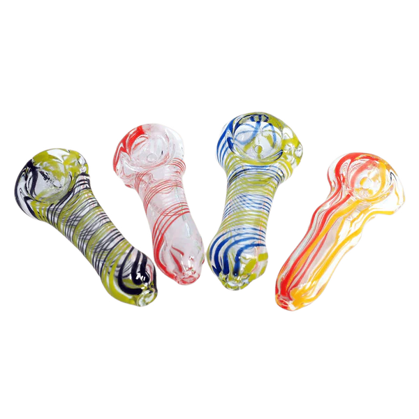 2.5" Fritz Glass Spoon Pipe - Assorted Design