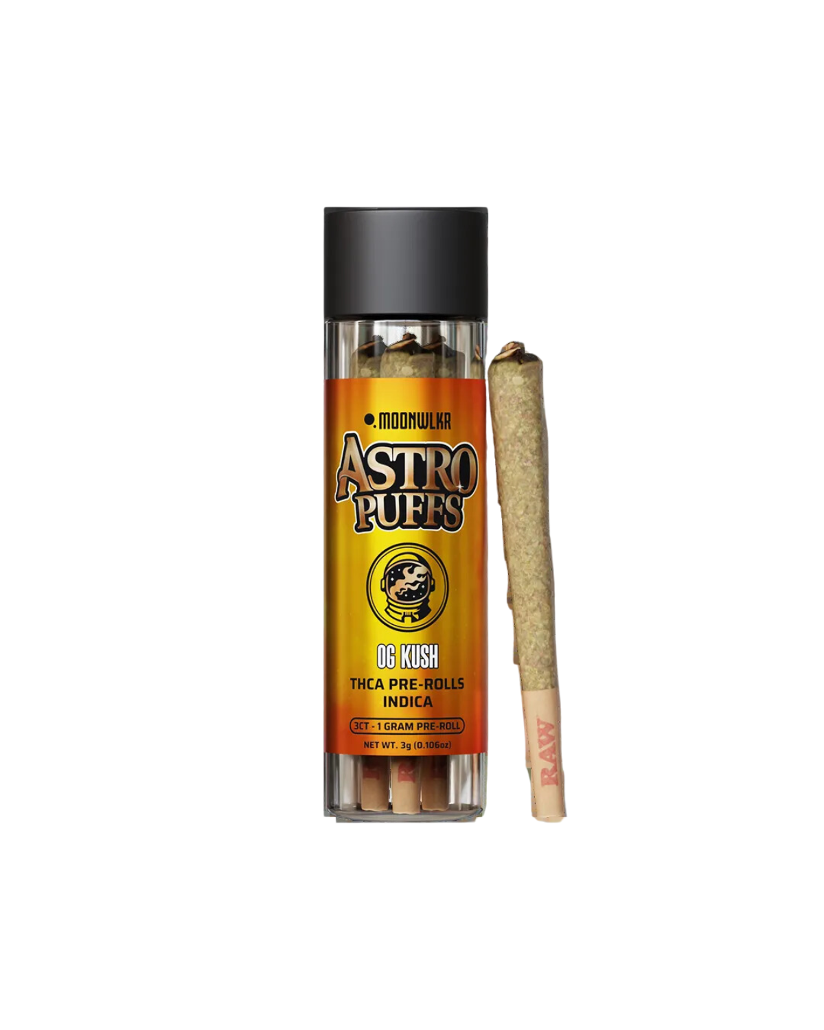 MoonWlkr THCA Pre-Rolls 1g | 3ct - Image 3