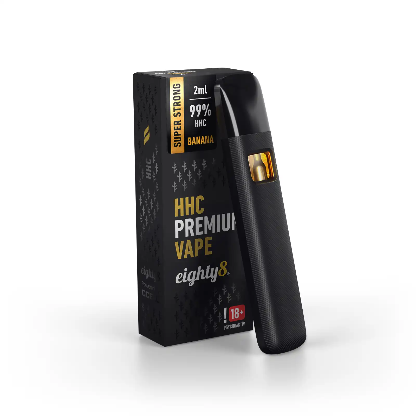 Vape HHC 99% Banana 2ML Super Strong- Eighty8