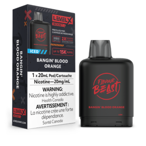 Level X Boost - Flavour Beast - Bangin' Blood Orange Pods