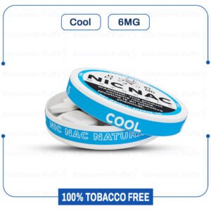 Nic Nac Cool 6mg Nicotine Pouch – 5 Cans