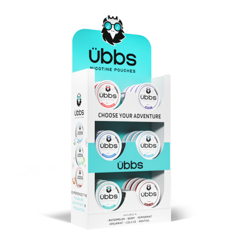 Pre-filled Small Display Unit (18 cans)