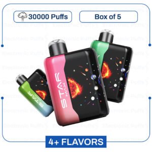 StarMax Disposables 30K Puffs 5% – Box of 5